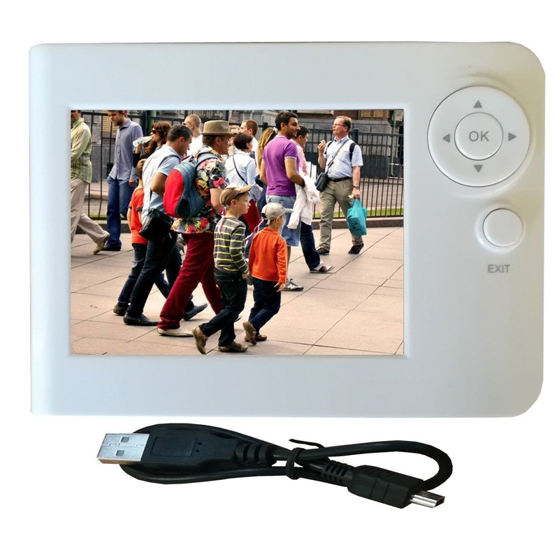 PA351-3.5" Personal Digital Photo Album - Super Slim Design