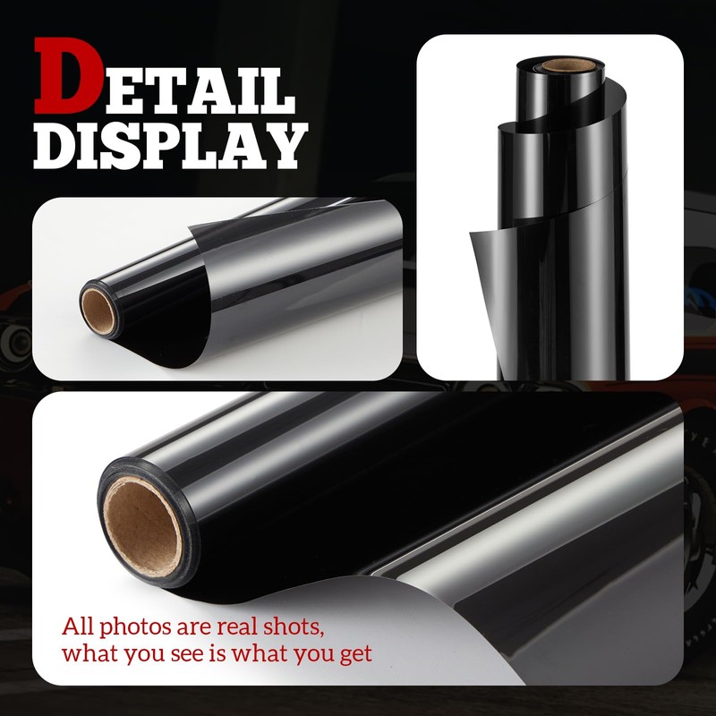 Vepagoo 15% VLT Ceramic Car Window Tint Film (40" x