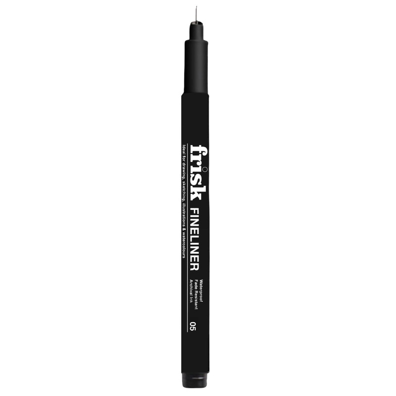Frisk Coloured Fineliners Set of 9 (0.5mm)
