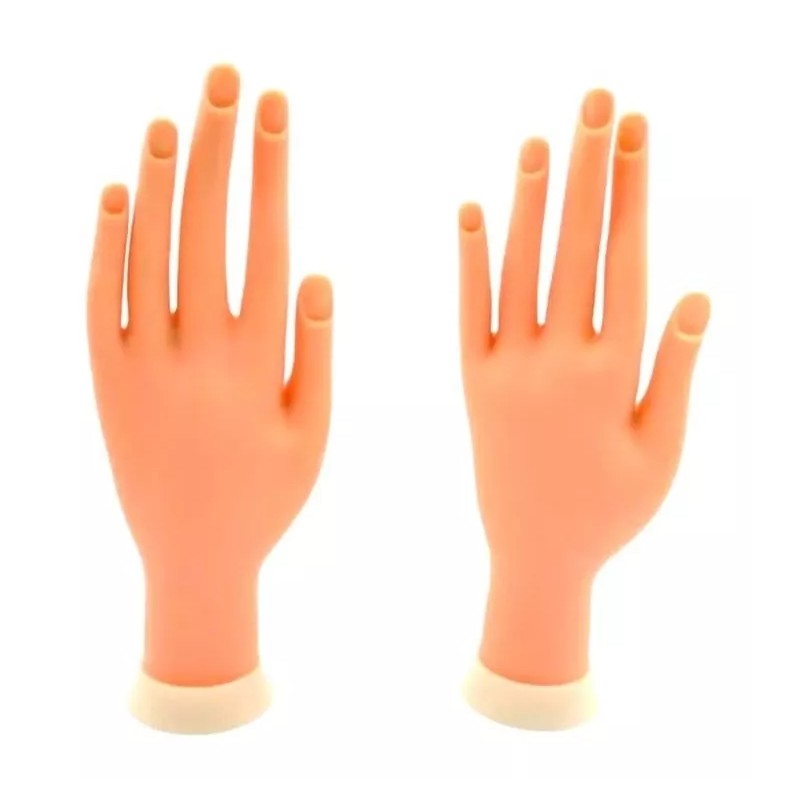 Nacional 05pza De Mano De Práctica Para Técnicas En Uñas