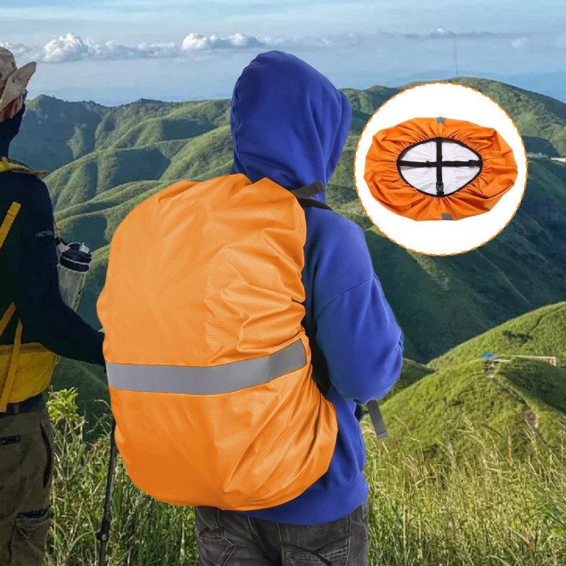 Backpack Rain Cover,Back Pack Raincover - Portable Reflective Protective Rain
