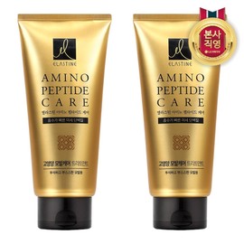 Elastin amino peptide highly nutritious hair care treatment 300ml x 2 / 엘라스틴 아미노펩타이드 고영양 모발케어 트리트먼트 300ml x 2개