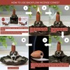 Frankincense Myrrh Backflow Incense Cones - Total 20 Incense Cones