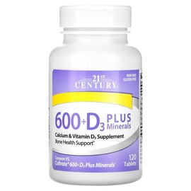 600 Plus D3 Plus Mineral 120 tablets / 600플러스D3 플러스 미네랄 120정
