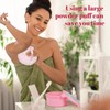 Extra Soft Powder Puff, 6" x 3" Large Body Powder