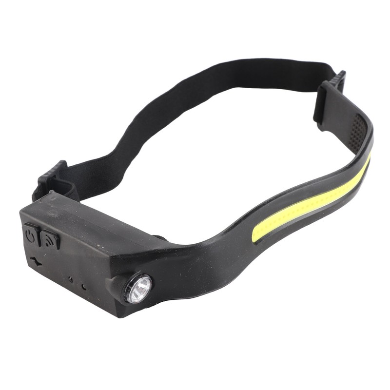 COB Headlight Smart Sensing USB Charging IPX4 Waterproof 5 Modes