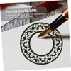 jojofuny 1set DIY Scrapbook of Unique Lace Cut Outs for