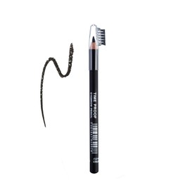 Radiant Professional Time Proof Eye Brow Pencil - Eyebrow Pencil to Create Perfect Naturally Defined Brows - Long Lasting Brow Filler With Comb - Black (01)