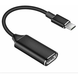 USB C to HDMI Adapter 4K@60Hz, HDMI to USB C Adapter (Gold-Plated, Aluminium Shell) Thunderbolt 3/4 to HDMI Adapter, USB C HDMI Compatible with Samsuning S8-S23 & other USB 3.1 Type-C port computers