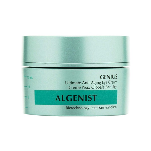 Algenist GENIUS Ultimate Anti-Aging Eye Cream - Vegan Firming & Smoothing Under Eye Cream with Microalgae Oil & Collagen - Non-Comedogenic & Hypoallergenic Skincare (15ml / 0.5oz)