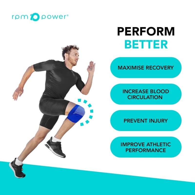 RPM Power Elastic Brace Support for Wrist, Knee, Shin, Eblow