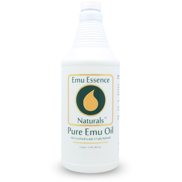 Emu Essence Pure Emu Oil 32 oz AEA Certified