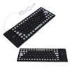 Silicone Keyboard Fully Sealed Design Lightweight Portable Silent Soft Comfortable