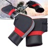 Waterproof ATV Hand Muffs Motorcycle Handlebar Gloves with Reflective Strip