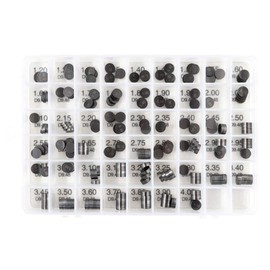 AHL Adjustable Valve Shim Kit 9.48mm O.D. for Yamaha WR450F WR450 F 2003-2020 / Kawasaki ZRX1100 1999-2000 /ZRX1200R 2001-2005 (208pcs)