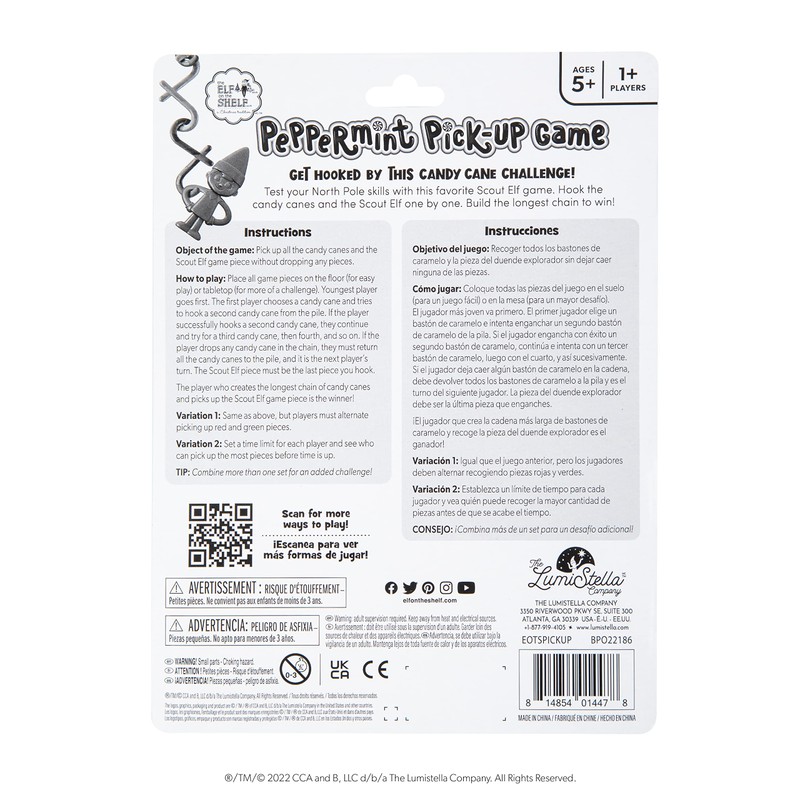 The Elf on the Shelf Peppermint Pick-Up Game