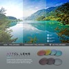ATTCL Polarised Women's Rectangular Frame Sunglasses Trendy Chunky Sunglasses with