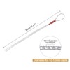 sourcing map Cable Pulling Grip for 10-12mm Cable(Red) 30cm,0.98FTWire Mesh