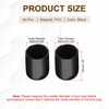 PATIKIL 25mm/0.98" Rubber End Cap, 44pcs PVC Cover Flexible Cap