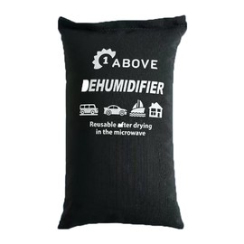 1Above 500g Reusable, Microwaveable Car Interior Dehumidifier Bag - to Prevent Damp, Moisture, and Condensation- Ideal for Car, Boat, Caravan and Home