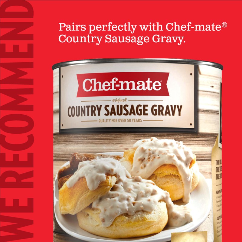 Chef-mate Corned Beef Hash, Canned Food and Canned Meat, 6