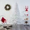 Nearly Natural 7ft. White Artificial Christmas Tree with 1000 Bendable
