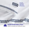 Superior Embroidered Cotton Bed Sheet Set, 1 Elastic Deep Pocket