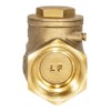 Eastman Brass Swing Check Valve, 2 Inch IPS, Brass Plumbing