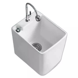 습식 족욕기 도기 마사지 네일 욕조 네일샵 족탕기 [Q. R50 구멍 있음 범용 수도꼭지] Wet Foot Bath Device Ceramic Massage Nail Tub Nail Shop Foot Bath [Q. R50 Hole Universal Faucet]