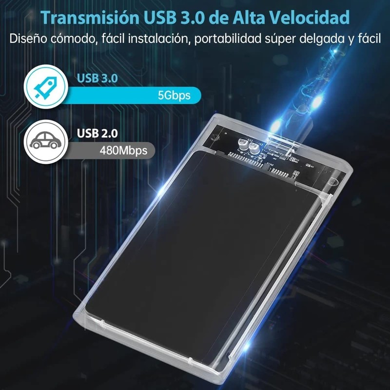 Carcasa De Disco Duro Caja Case Externo Portátil Usb 3.0