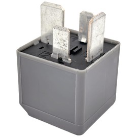 1-Pack F80B-14B192-AA Relay - 70A 12VDC 4-Pin SPST Replaces V23136-J4-X62 for Ford Focus, Mondeo, Fiesta (2000-2023) to fix Fuel Pump Failure and P0230/P0690 Error Codes