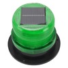 Solar Beacon Light Caution Light 8 LED Dusk to Dawn