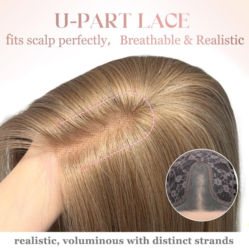 Blond Lace Front Wigs for Women 22Inch Synthetic Pre Plucked