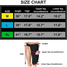 Catheter Leg Bag Holder, Catheter Bag Holder with Waist Belt, Foley Leg Bag Sleeve for Incontinence Urine Bag, Designed for The Incontinent (M)