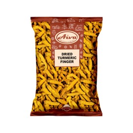 AIVA Dry Turmeric Roots | Fingers | Whole roots - 7 Ounce (200gm)