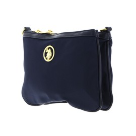 U.S. POLO ASSN. Houston Double Flat Crossbody Bag Navy/Navy, Navy
