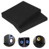 Sosoport 2Pcs Small Speaker Isolation Pads High Density Foams Cushion