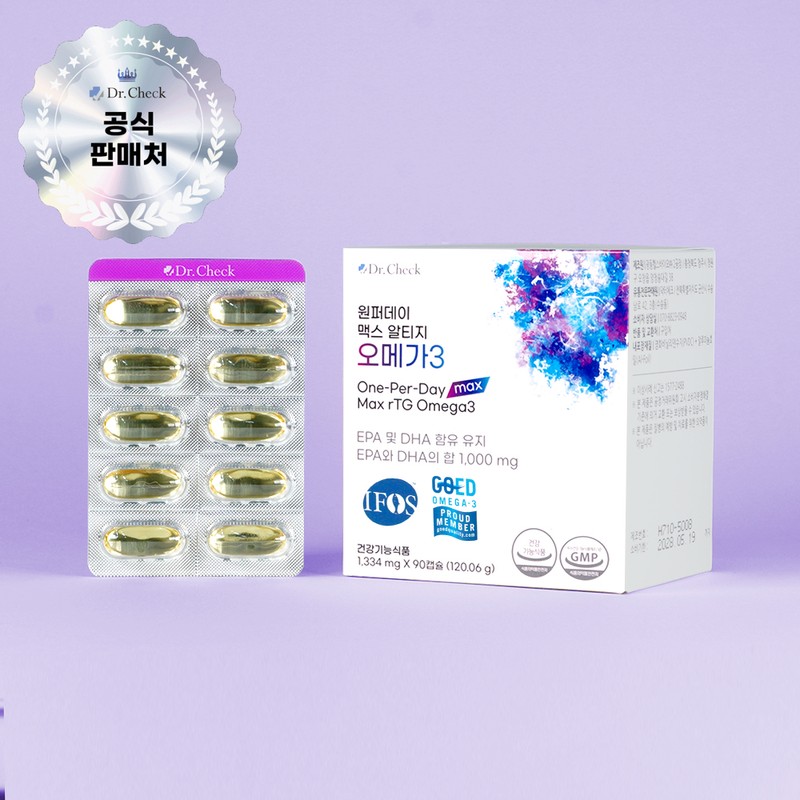 Dr. Check One Purday Max Altige Omega 3 90 capsules,