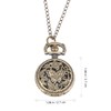 Hemobllo Quartz Pocket Watch - Butterfly Pendant Pocket Watch Antique