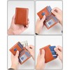 Teskyer Leather Bifold Wallet for Men with Gift Box, Stylish