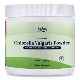 BioPure Chlorella Vulgaris Powder – Nutrient-Dense, Nutraceutical Superfood Packed with Proteins, Vitamins, Minerals & Amino Acids for Detox, Immune Support, and Whole-Body Wellness – 200g
