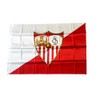 Sevilla CF badsev Flag, Red/White, One Size