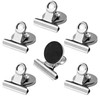 6 Pcs Magnetic Clips, 31mm Fridge Magnet Clips, Strong Heavy