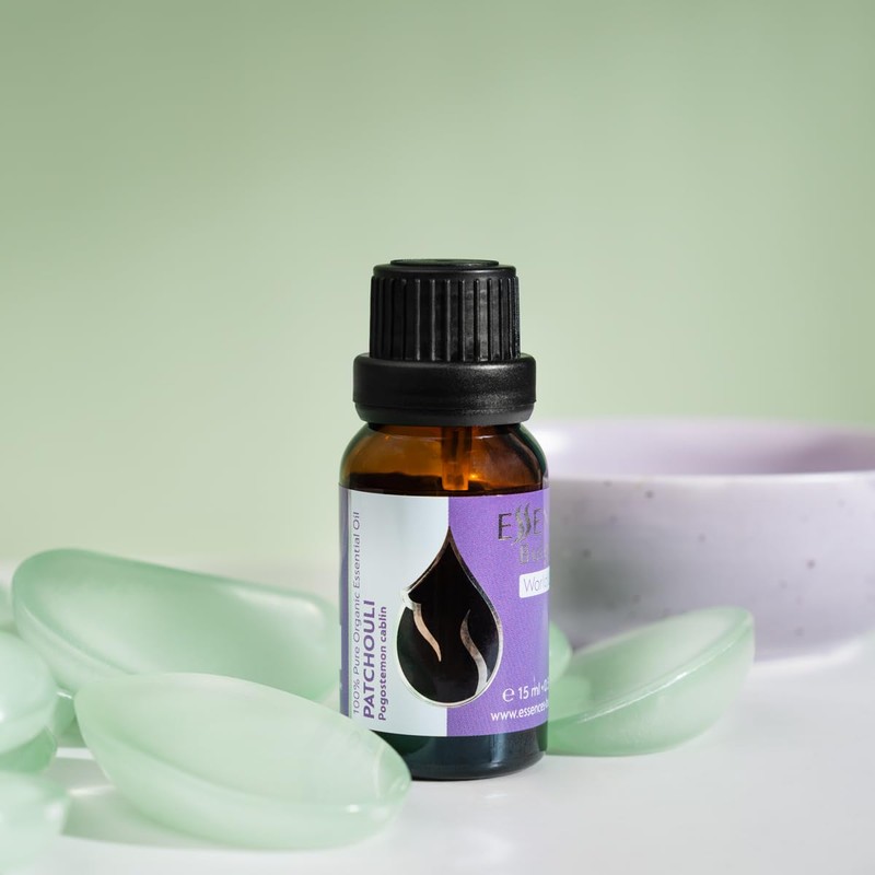 Essences Bulgaria Organic Patchouli Essential Oil 15 ml | Pogostemon