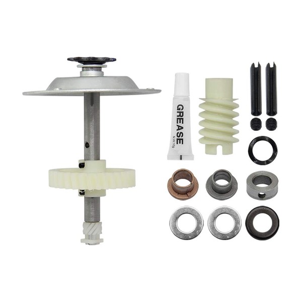 Gear and Sprocket Kit 041C4220A Replacement for Liftmaster Chamberlain Sears Craftsman Garage Opener Parts,Include Helical Gear,Worm Gear,Wear Bushings,Grease etc Chain Drive Gear Hardware Part