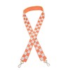 Beaded Purse Strap Tennessee Orange & White Checkered College Texas