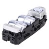 Aublinto Window Regulator Electric Window Switch Front Left Silver Compatible