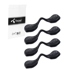 Tolaxy 4 Pieces Replacement Nosepad Nosepiece for Oakley Radar Path/Radar EV Path/RadarLock Path/Radar Edge/Pace/EV XS/Radarlock Series OJ9001 OO9182 OO9183 OO9184 OO9208 OO9211 OO9333 Sunglasses