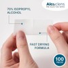 Pre-Injection Alcohol Wipes/Swabs Box of 100 Sachets