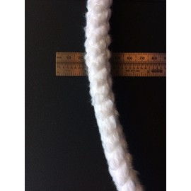 3/4" Round Fiberglass Wick Kerosene Oil Lamps Lanterns Replacement Wicks Torch Wine Bottle Candle DIY (34)(3 4) Emergency Lighting Romantic Evenings Mood Lighting (5')